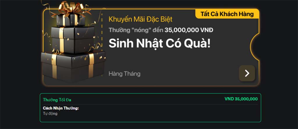 Read more about the article Sinh nhật thành viên V9bet có quà dành tặng riêng